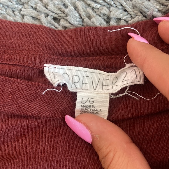 Flowy Long Sleeve Cropped Shirt - Picture 3 of 4